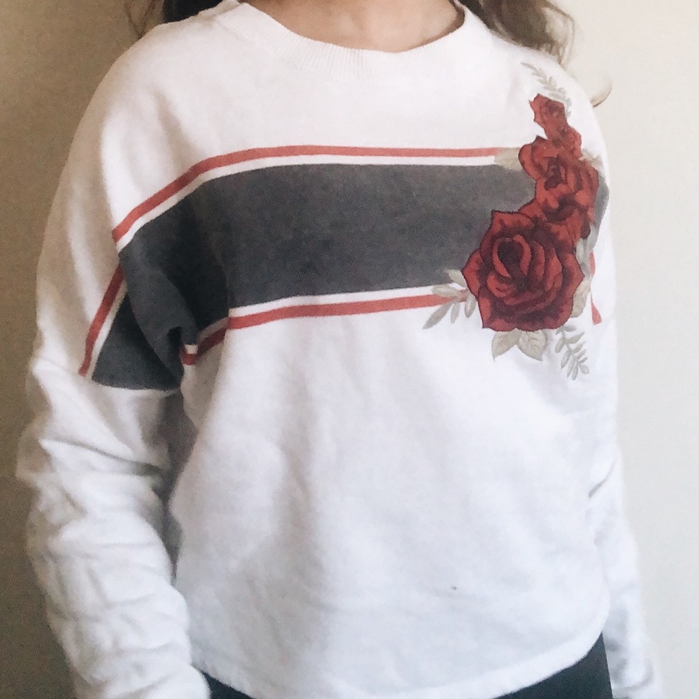 white long sleeve shirt